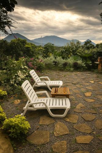 Dārzs, Los Cuatro Olivos Hotel Boutique in Juayua