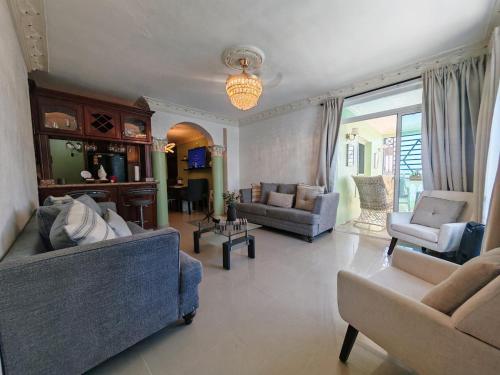 3 Bed, 2 Bath, Hot Water, Apartment near the beach, in Bani in Bani