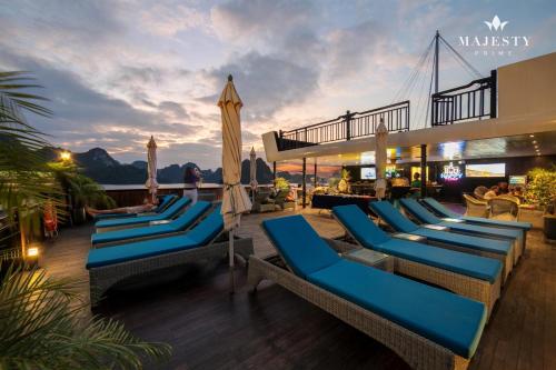 A szálláshely kívülről, Majesty Prime Cruise in Hạ Long