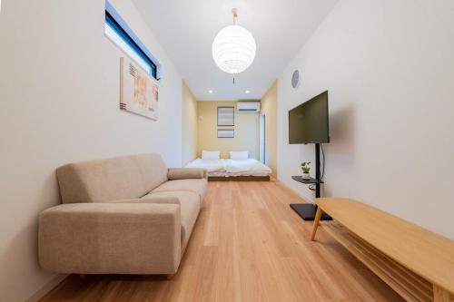 201新築のお部屋 関西空港直通路線 通天閣 ドンキホーテ横のお部屋2ベッド