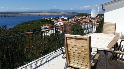 Erkély/terasz, Holiday Home Villa "Paradise Farm" in Jadranovo