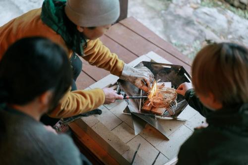 Riverwood Stay -A lodge of forest, water and bonfi - Vacation STAY 05128v