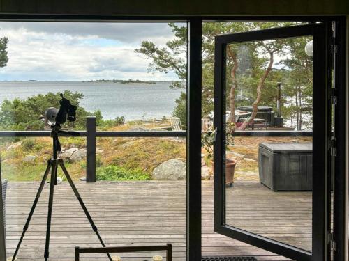 Viesnīcas āriene, Modern Archipelago Cabin With Views On Aspö (Modern Archipelago Cabin With Views On Aspo) in Nämdö
