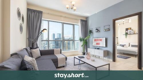 StayShort - Refined 1BR Retreat in The Point Tower - Marina, Dubai