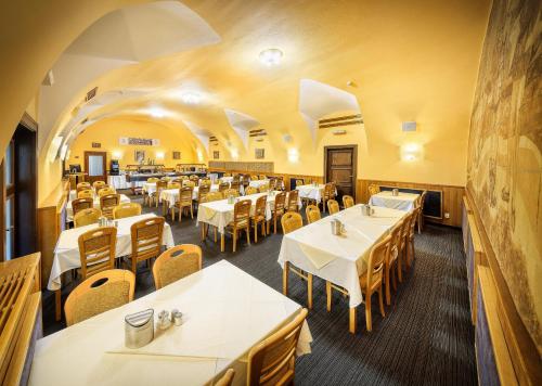 Comida y bebida, Hotel Zlata hvezda in Trebon