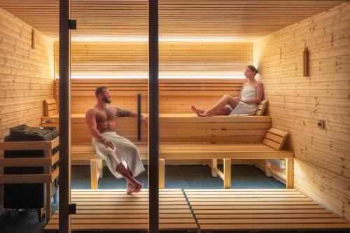 Sauna, Hotel Duo Prague in Praga