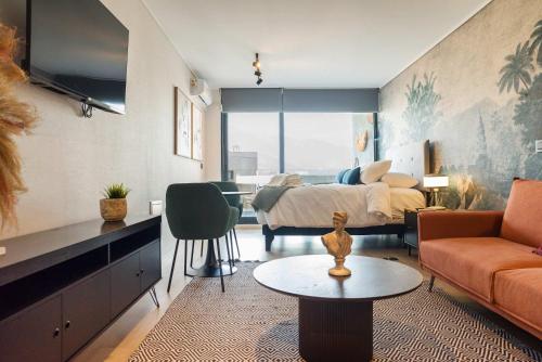 Chic Urban Retreat Studio for 3 in Las Condes