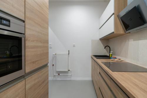 bucătărie, Sosnowiec Leisure Apartment by BookingHost in Sosnowiec