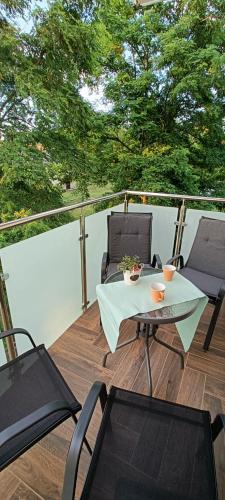 Balkons/terase, Oaza spokoju - Walendów (Oaza spokoju - Walendow) in Przypki