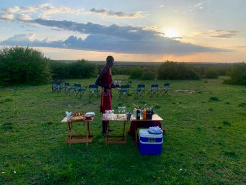 Garden, River Edge Lodge Masai Mara, Talek in Narok