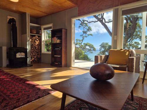 Seaside Serenity - Prime Beachfront Position in Great Barrier Island
