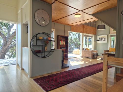 Seaside Serenity - Prime Beachfront Position in Great Barrier Island