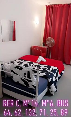 Studio lumineux dans le 13ème - Location saisonnière - Paris