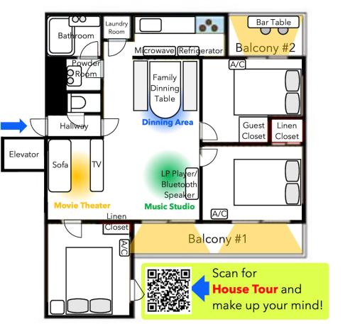 HigashiNakano 3 rooms 1 bath with 2 different view