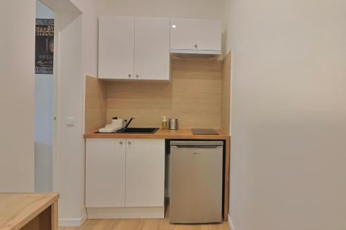 кухня, SC4 - Studio 2e étage - Résidence Casino du Lac (SC4 - Studio 2e etage - Residence Casino du Lac) in Анхьєн-ле-Бен