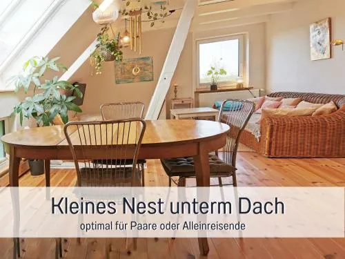 Fewo Kleines Nest strandnah optimal für Alleinreisende und Paare in Steinberg, Deutschland
