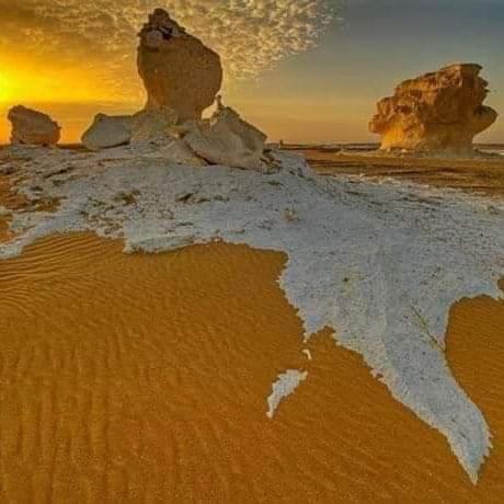 White Desert Safari trip , two days one night camping in Bawiti