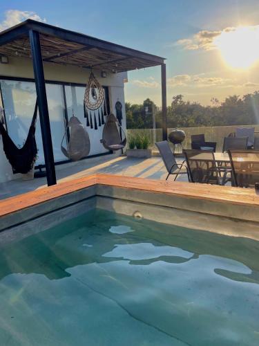 Boho Chic Loft- Stunning Terrace in Central Tulum, Tulum