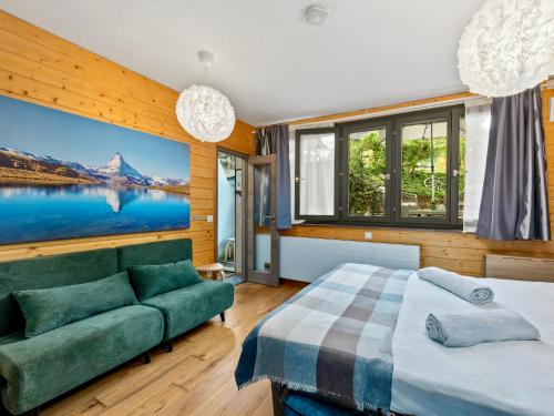 Studio Apartment in Swiss Chalet - Garden views of Mont Blanc - Yvoire