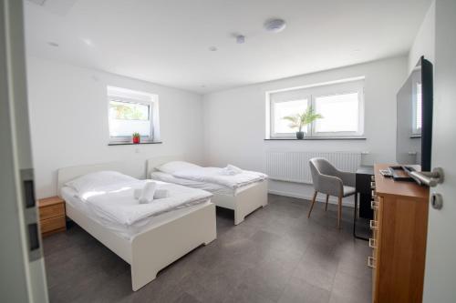 Iekārtas, W&P Living Wohnung mit Ausblick - Parkplatz in Langweid am Lech