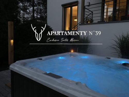 熱水浴缸, Apartament N 39 Moszna - JACUZZI, Kominek, Las i Zamek in 莫斯納