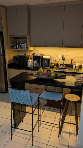 Apto Grande Seguranca 24h Bem Localizado Large Apartment 24-7 Security Well Located in Itacorubi