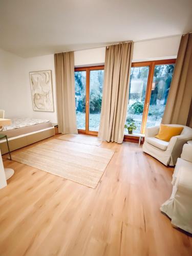 Apartment mit Garten - Garden view in Kleinmachnow