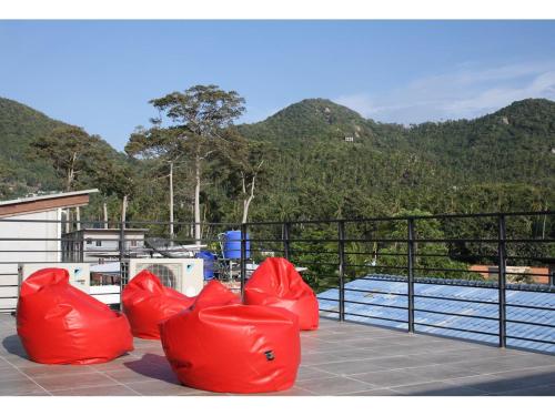 Balcony/terrace, Indie Hostel - Koh Tao in Ko Tao