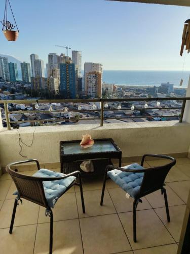 Depto 3 Dorm Vista al Mar con Estacionamiento