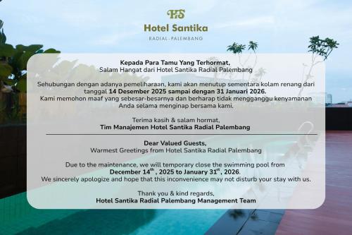 Hotel Santika Radial Palembang