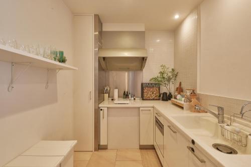 Kitchen, Mint House Ebisu - 3 Story, Artsy & Modern Home in Shibuya in Ebisu