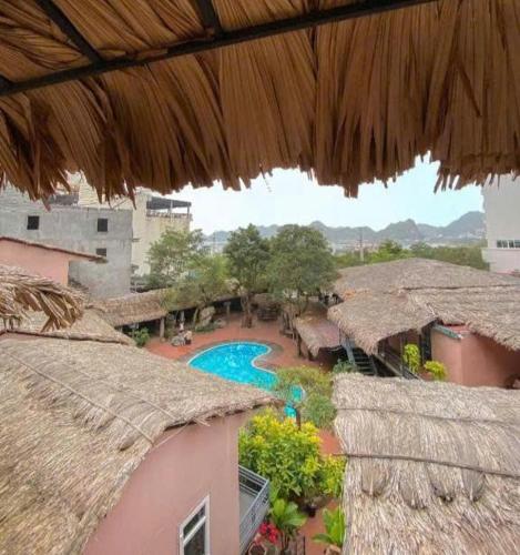 Uitzicht, Catba Oasis Bungalows in Cat Ba Island