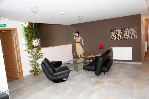 Lobby, Hotel Zelaa in Zaldibia