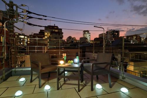 Balcony/terrace, Mint House Ebisu - 3 Story, Artsy & Modern Home in Shibuya in Ebisu