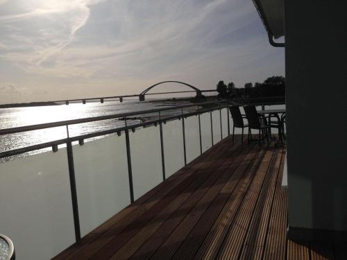 View, Strandhaus-Appartment-Rauchschwalbe in Fehmarnsund