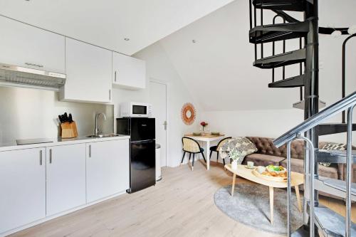 Kitchen, Cosy apartment in Kremlin with 1 room in Le Kremlin Bicetre