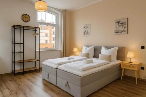 RAHA Apartments - Ihr komfortables Zuhause - HBF - Vollausgestattet - Privat Parkplatz in Erfurt, Deutschland