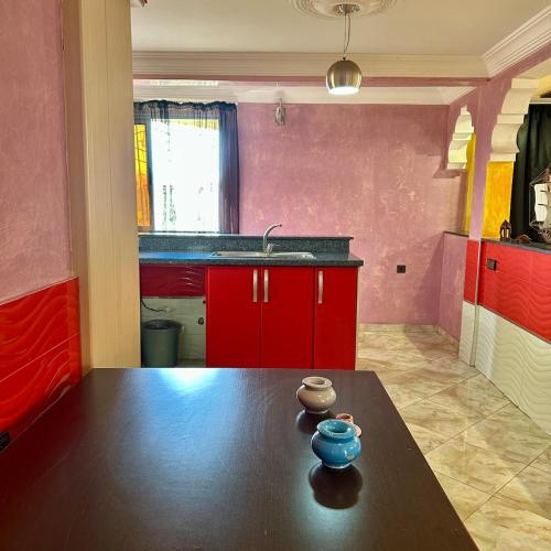 주방, Perfect 1 Bedroom in the Heart of Agadir in 아바투아
