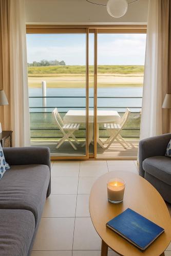 Apartment with terrace and stunning sea view Carteret - Location saisonnière - Barneville-Carteret