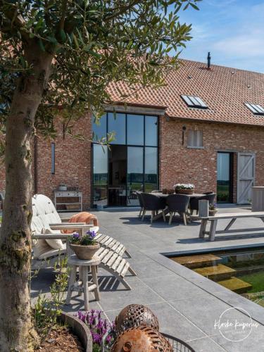 Balkons/terase, B&B Het Verborgen Geluk in Lamsvārde