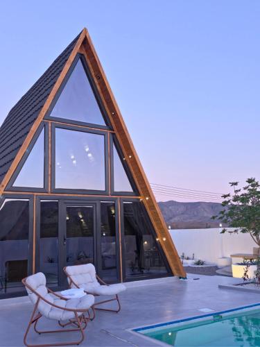 Wadi Bani Khalid-Al Joud Green hostel A-Frame Cabin in Al Wasil