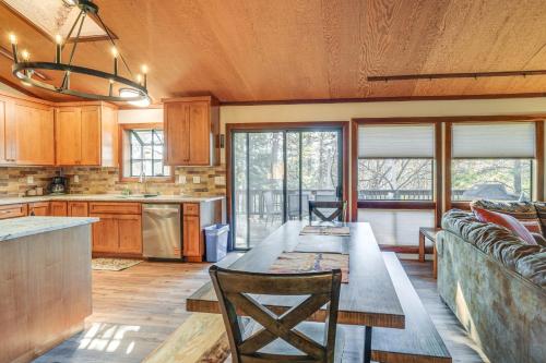 Deck & Gas Grill: Secluded Arnold Cabin Rental! in Arnold (CA)