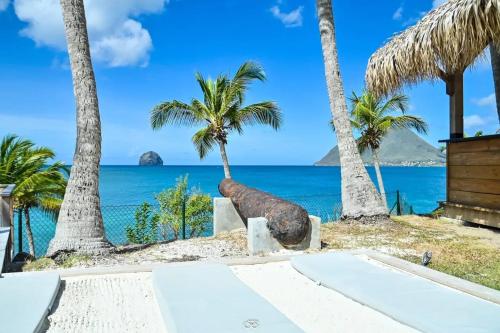 Appartement charmant au Diamant 30 m² avec vue mer in เลอ ยามัน