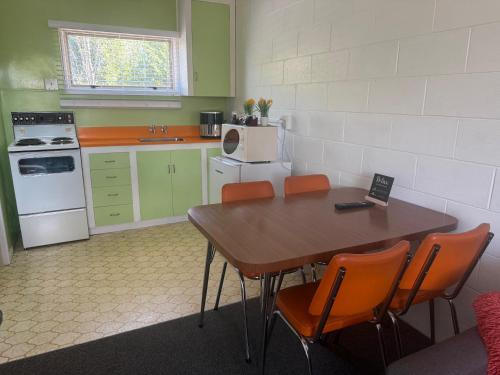 virtuve, Lumsden Motel in Lamsdena