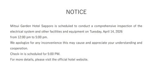 Mitsui Garden Hotel Sapporo in Szapporó