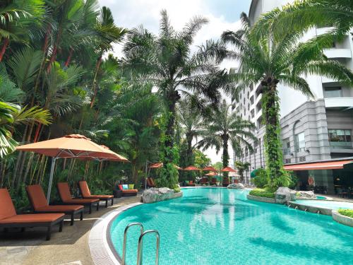 游泳池, 吉隆坡國際機場薩瑪薩瑪酒店 (Sama-Sama Hotel Kuala Lumpur International Airport) in 吉隆坡