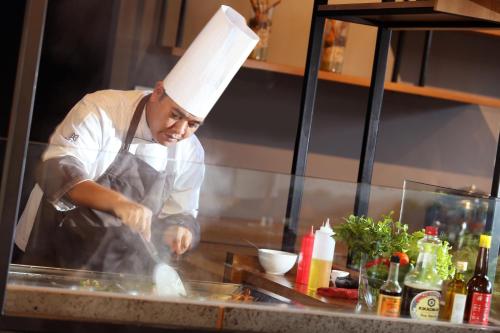 Ravintola, BATIQA Hotel Pekanbaru in Pekanbaru