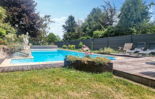 Peldbaseins, Awesome Home In Herry With Heated Swimming Pool in Herry
