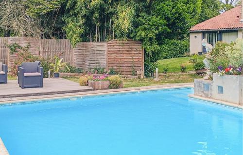 Peldbaseins, Awesome Home In Herry With Heated Swimming Pool in Herry