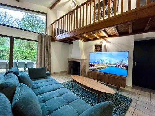 Maison La Clairière - Jardin et parking - 10 pers - 4 chambres - 15 min de Lyon - Location saisonnière - Chaponost